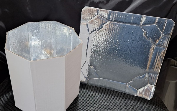 CX TORRE DE BATATA /ALUMINIO 15X10CM