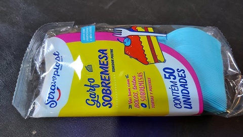 GARFO SOBREM.AZUL C/50