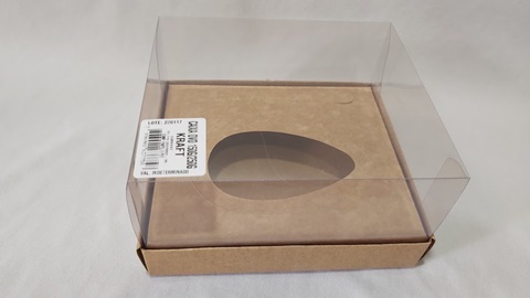 CAIXA OVO DE COLHER  100/150/250/350G KRAFT