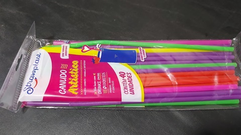 CANUDO ARTISTICO FLEX C/40 UND  MISTO