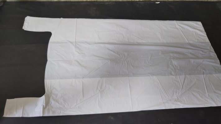 SACOLA 80X100 BRANCA  005MC (C100UND) REFOR�ADA