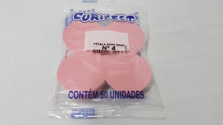 FORMA PETALA  4 ROSA BEBE C/50UND