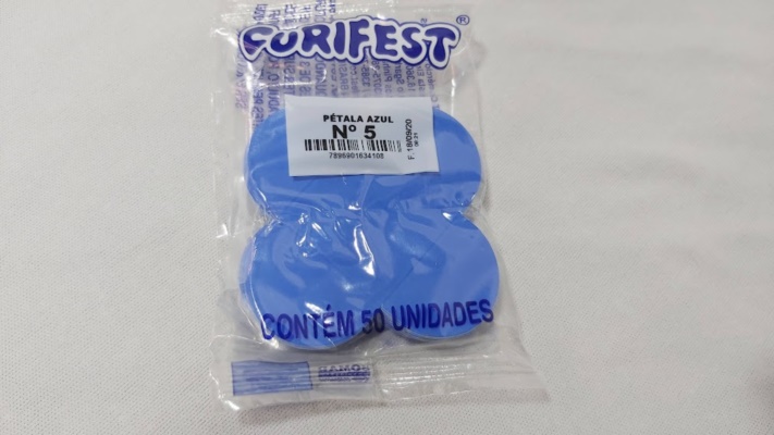 FORMA PETALA AZUL N:5 COM 50 UND