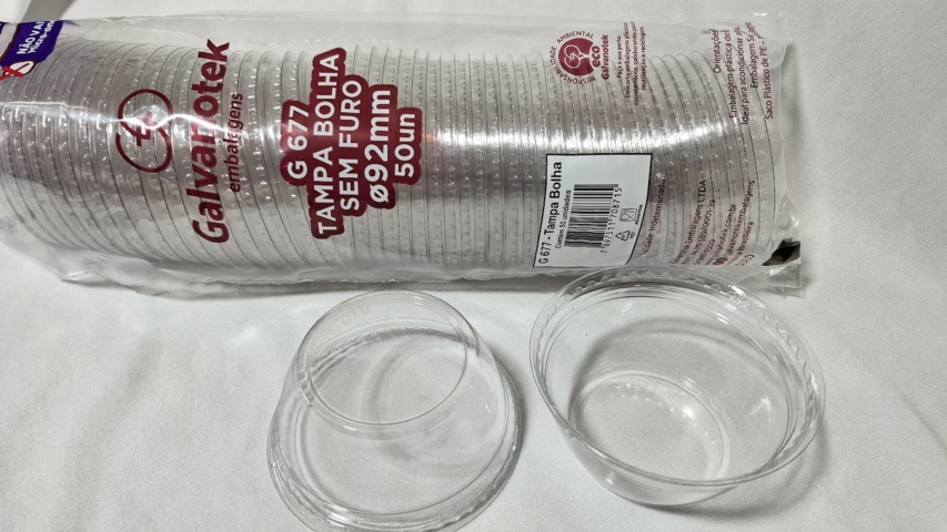 TAMPA P COPO 250ML 677 (C50) TAMBEM COPO 440/550