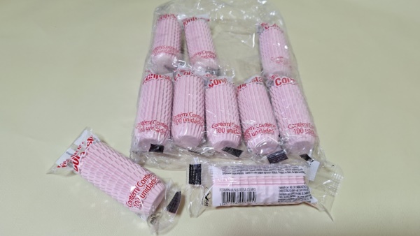 FORMA PAPEL N:6 ROSA  CLARO C/100