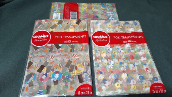 SACO TRANSPARENTE 15X22 PASCOA