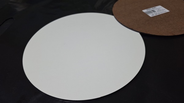 CAKE BOARD REDONDO MDF BRANCO 24CM 3MM
