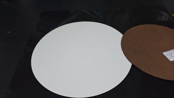CAKE BOARD REDONDO MDF BRANCO 21CM 3MM