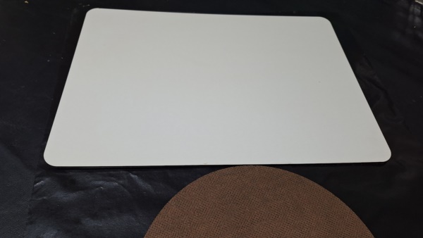 CAKE BOARD RETANGULAR  MDF BRANCO 24X34CM 3MM