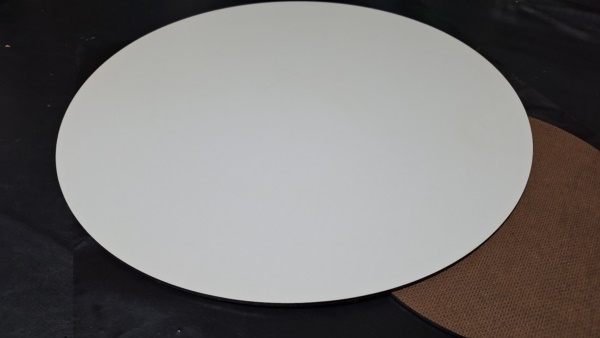 CAKE BOARD REDONDO MDF BRANCO 32CM 3MM