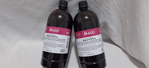 AROMA ARTIFICIAL DE BAUNILHA  960ML  MAGO