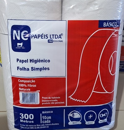 PAPEL HIGIENICO CELULOSE 8X300MTS