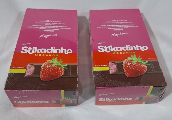STIKADINHO NEUG MORANGO12,3G CX C/32UND 393,6GR