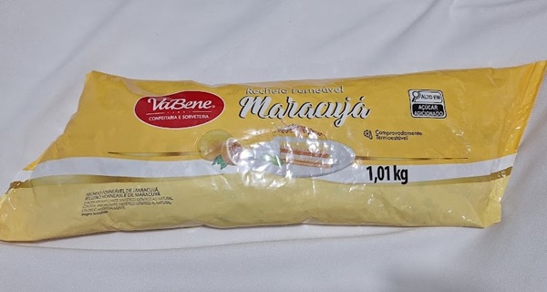 RECHEIO FORNEAVEL DE MARACUJA 1,01KG