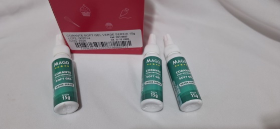 CORANTE SOFT GEL VERDE SEREIA  15GR UND