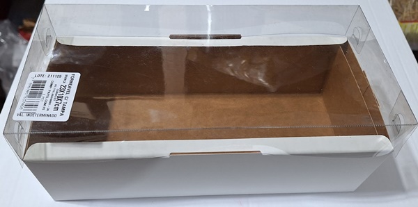 FORMA FORNEAVEL PARA CASEIRINHO  23X10X8AL C/TAMPA