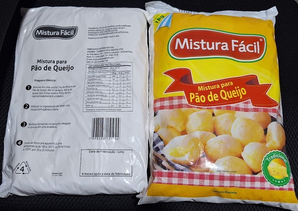 PAO DE QUEIJO MISTURA FACIL 1KG