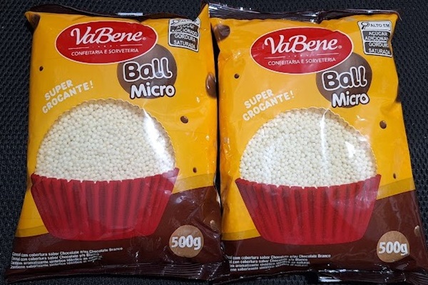 CEREAL MICRO SABOR CHOCOLATE BRANCO 500GR VABENE