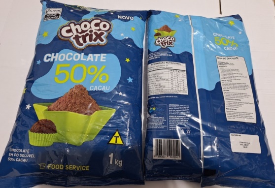 CHOCOLATE EM PO 50% CHOCOTRIX 1KG