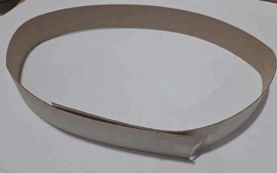 TIRAS DE PAPELAO 1,00 X4CM UND