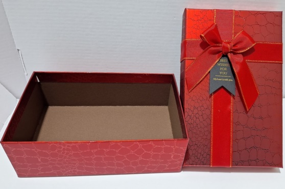 CAIXA P PRESENTE RETANG 23X15X9 CM UND