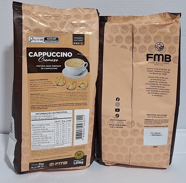 CAPPUCCINO CREMOSO 1,01 KG
