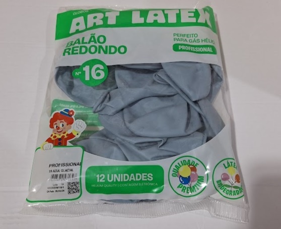 BAL�O N16 AZUL GLACIAL C12UND