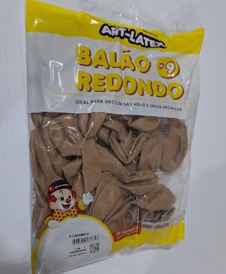 BAL�O 9 BUFFET C/50 CARAMELO