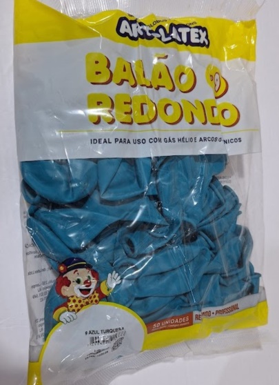BAL�O N9 BUFFET C/50 AZUL TURQUEZA