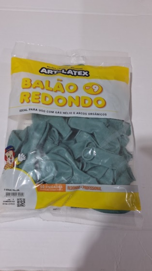 BALAO N9 LISO C/50 VERDE RELVA