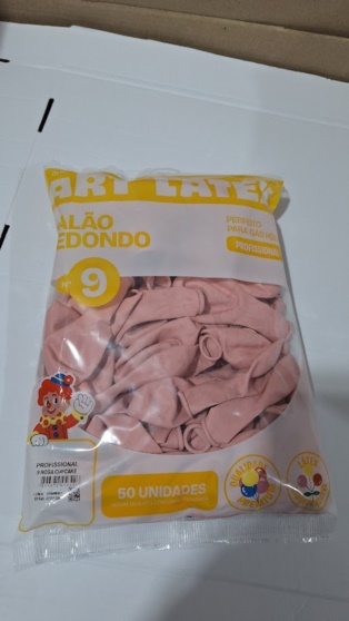 BALAO ROSA CUPCAKE C50