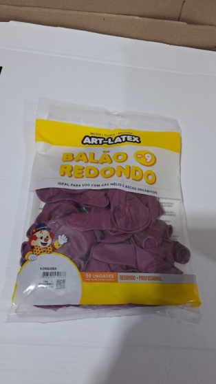 BALAO N9 LISO C/50 ORQUIDEA