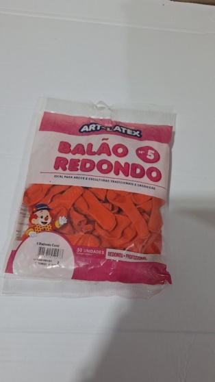 BAL�O N:5 REDONDO C/50UND CORAL