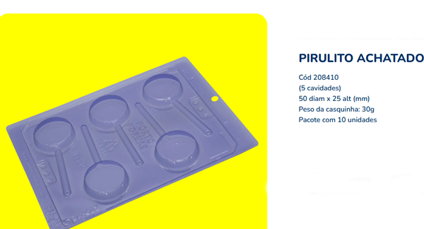PIRULITO REDONDO ACETATO