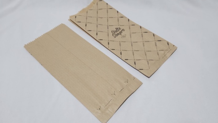 SACO PAPEL 500 UND  KRAFT VOLTE SEMPRE 2KG 13X30CM