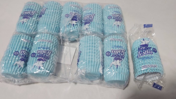 FORMA PAPEL N:3 AZUL C/100