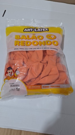 BALAO N9 LISO C/50 SALMAO