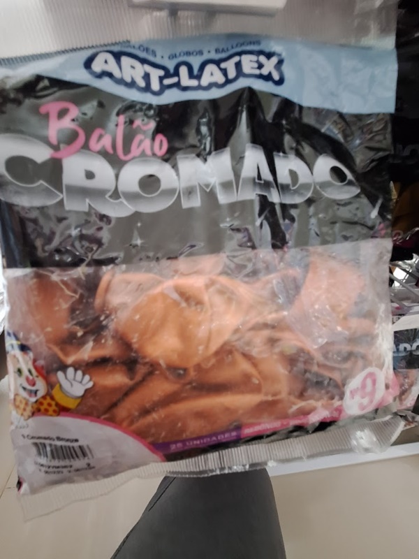 BAL�O 9  C/25 CROMADO BRONZE