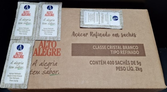 INST A�UCAR REFINADO ALTO ALEGRE SACHE 5GRX400UND