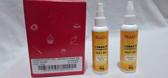 CORANTE GEL AMARELO GEMA 60ML