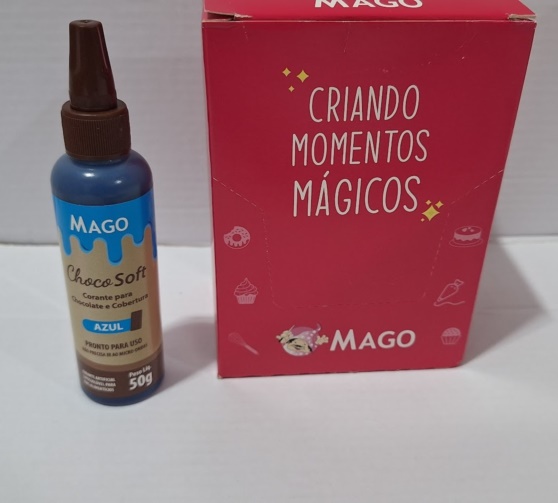 CORANTE CHOCO SOFT AZUL  50GR UND