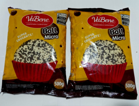 CEREAL MICRO SABOR CHOCOLATE AO LEITE 500GR VABENE