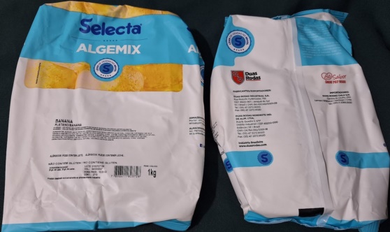 ALGEMIX PO P/GELADOS COMESTIVEIS SABOR BANANA1KG