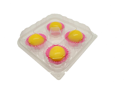 EMBALAGEM 4 DOCES F654  10X3,5CM FIBRAFORM