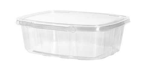 POTE RETANGULAR C/LACRE 840ML 18X15,X5,8CM