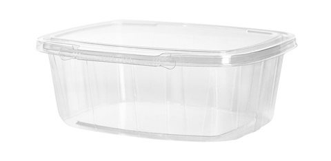 POTE RETANGULAR C/LACRE 970ML 18X15,5X5CMUND