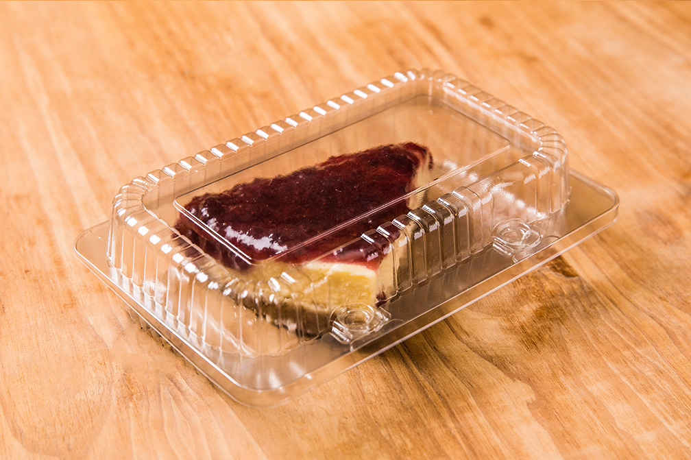 BANDEJA  PLASTICA TRANSP.ROCAMBOLE UND 18X12X5 H08