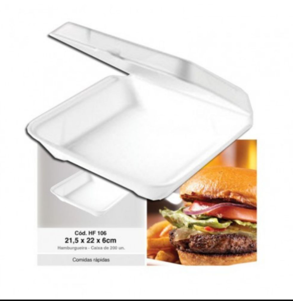 HAMBURGUEIRA TAM 21,5X22X6CM HF106