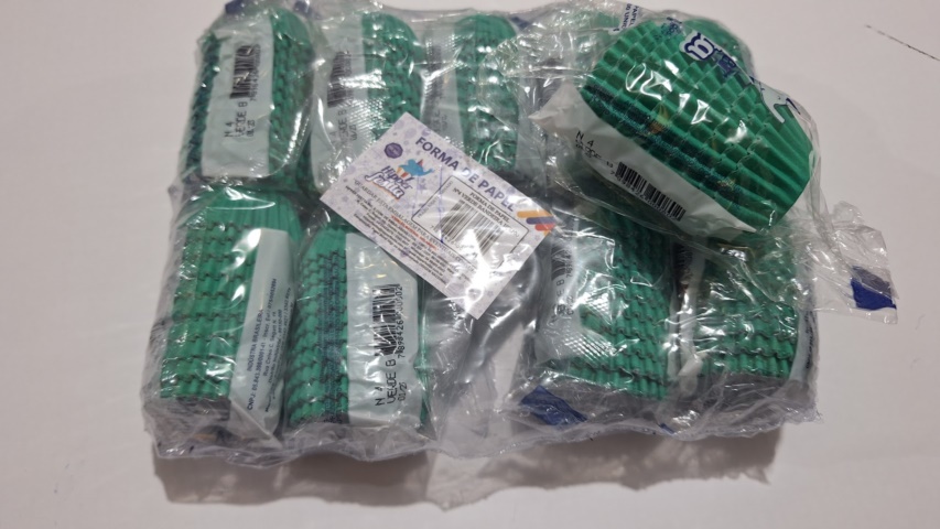FORMA PAPEL N:3 C/100 VERDE BANDEIRA
