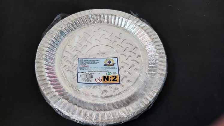 PRATO TABULEIRO LAMINADO N2  UND